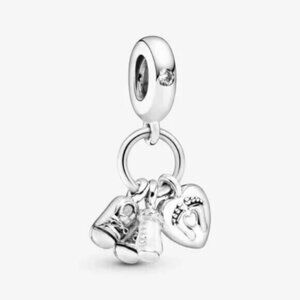 ✅Pandora Baby Shoe Dangle Charm